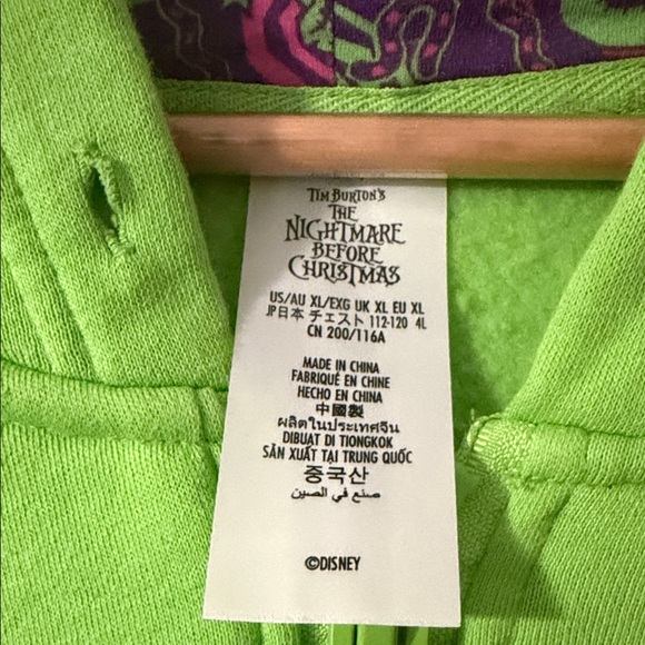 Oogie Boogie Bash 2025 Hoodie XL - Picture 2 of 4